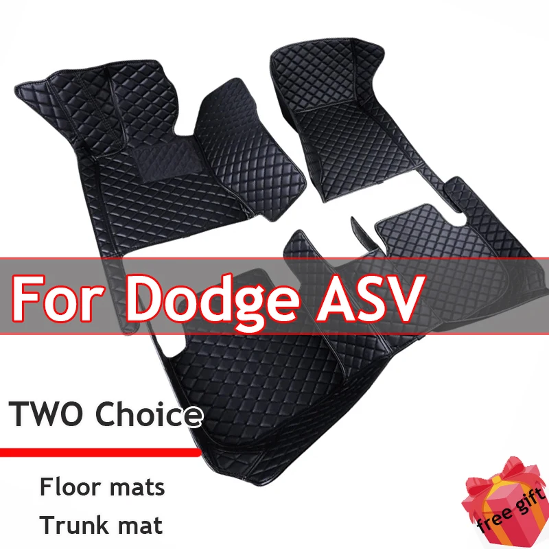 

Car Floor Mats For Dodge ASV Ram 1500 DT 2019~2022 Anti-dirt Carpets Leather Floor Mat Rugs Pad Interior Parts Car Accessories