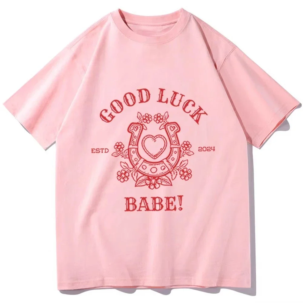 Summer 2025 new Chappell Roan lucky baby short-sleeve T-shirtperfect gift for Chappell fansunisex Harajuku O-neck top
