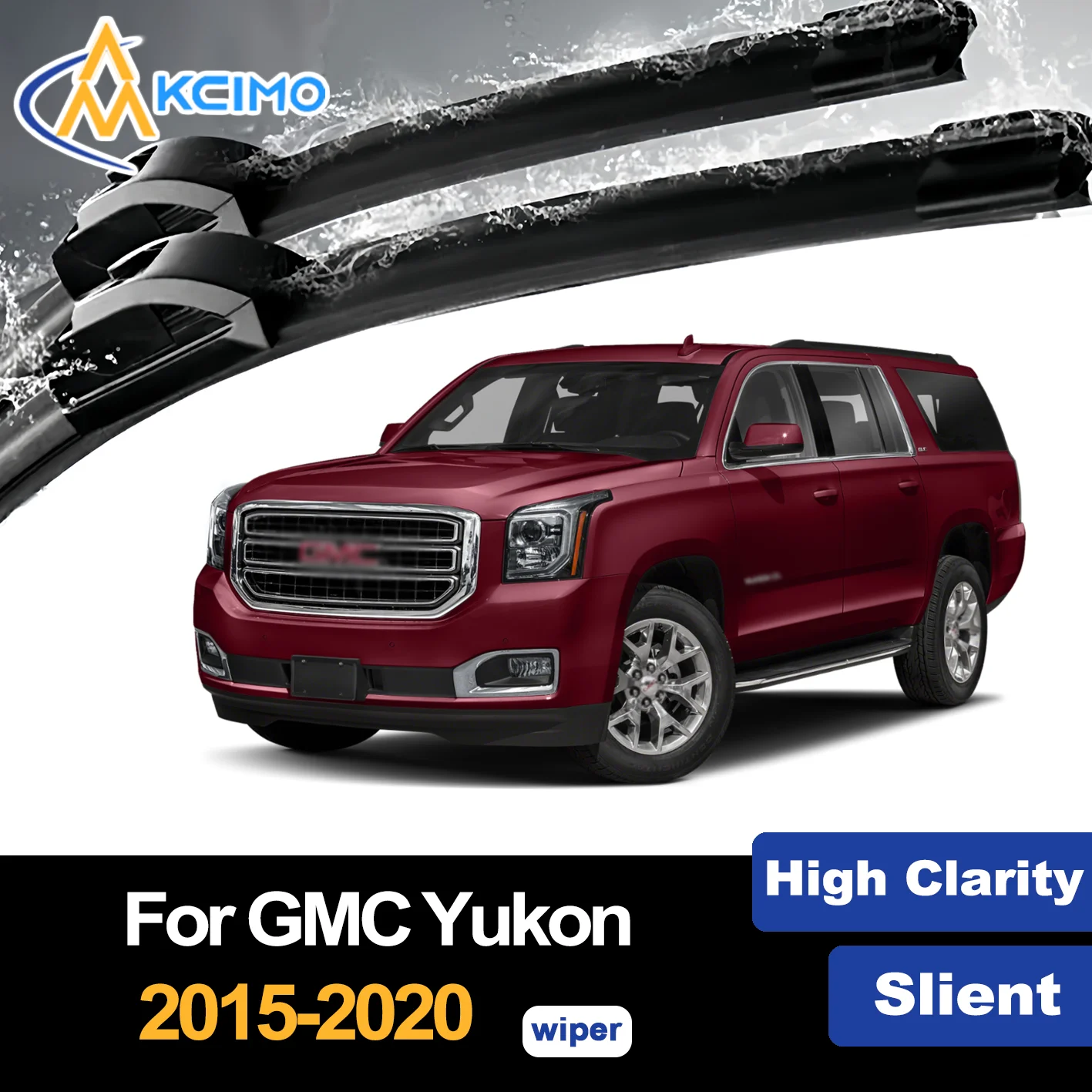 

Front Wiper Blades for GMC Yukon 2015–2020 2016 2017 Chevrolet Tahoe Premium Car Windscreen Windshield Window Wiper Accessories
