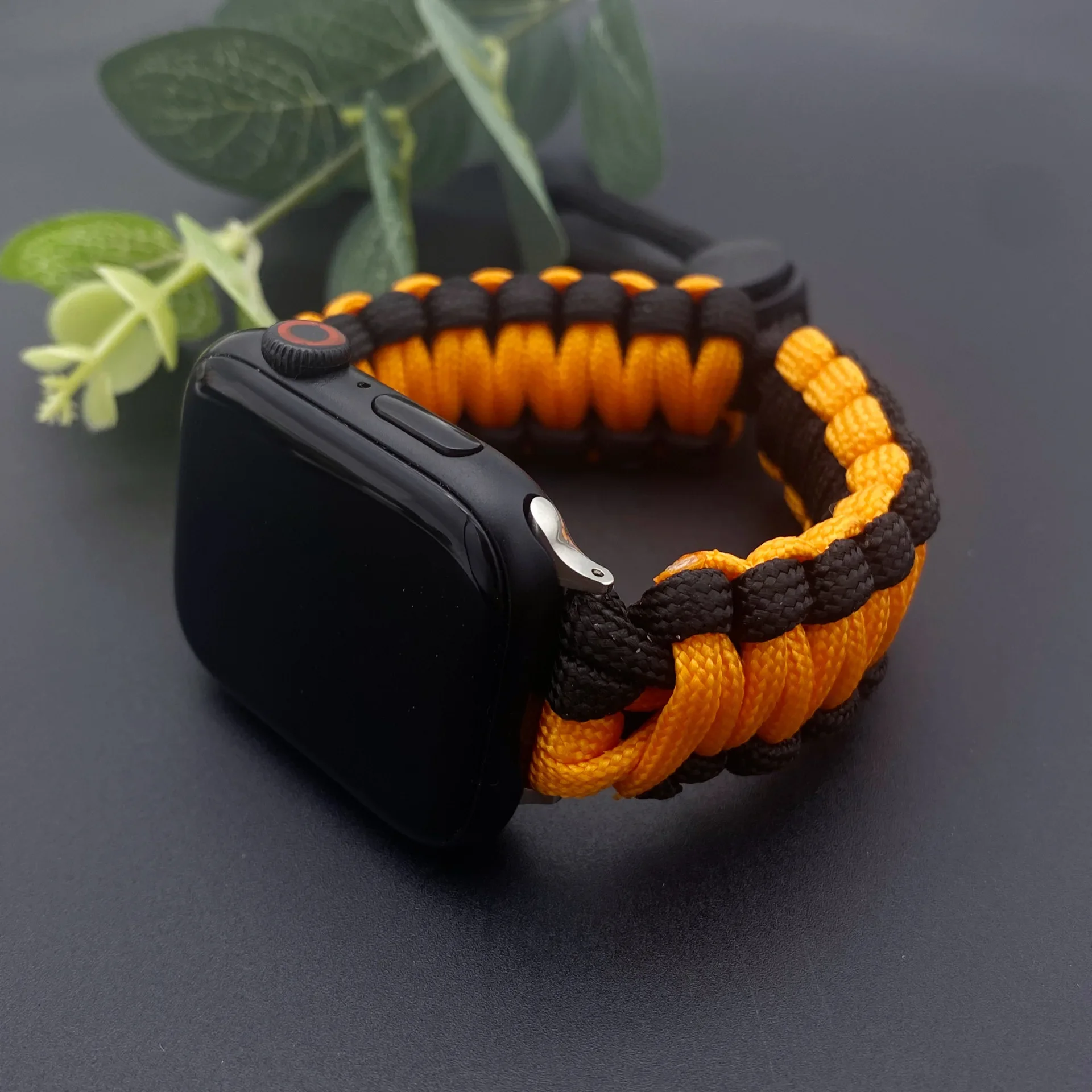 Watch Bands Hand-woven Umbrella Rope Smart Watch Band Spec Chain Is Suitable for IWatch Series