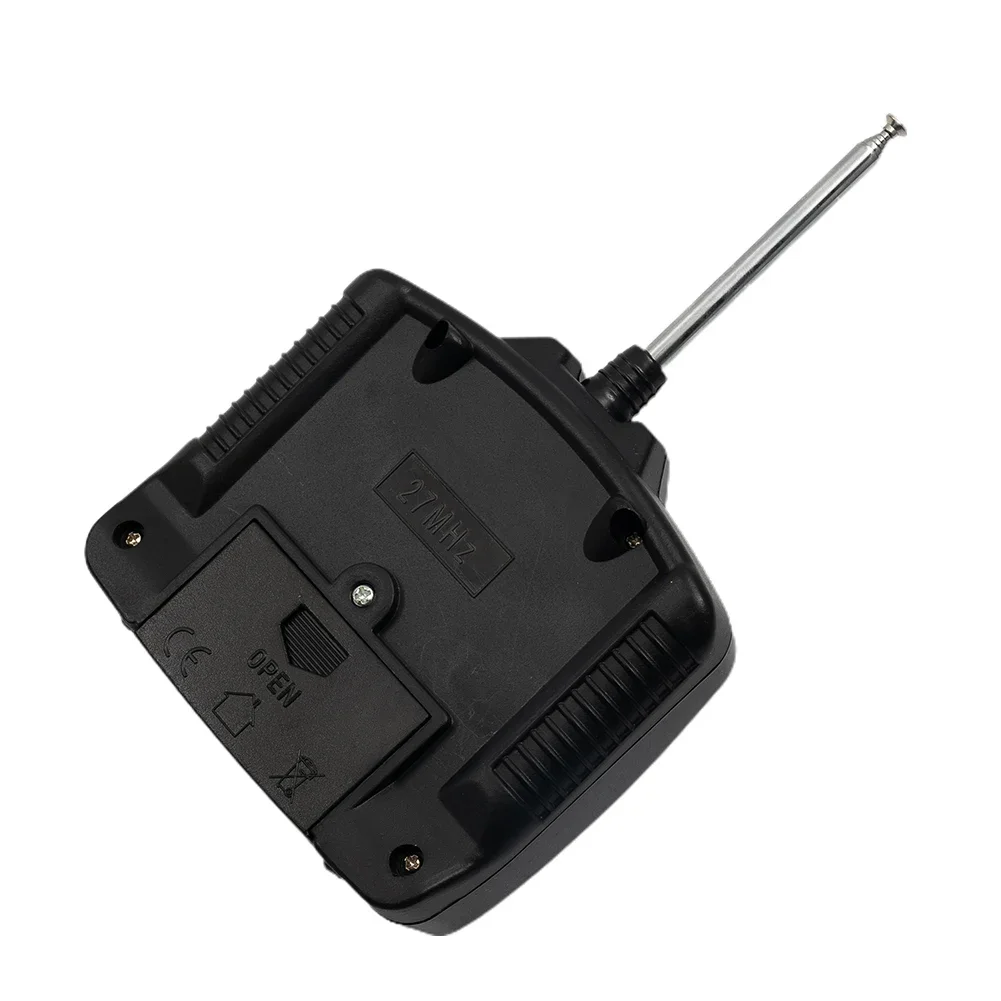 Universal = controle remoto 27mhz rc transmissor controle remoto sem bateria para carros elétricos e brinquedos das crianças ferramenta elétrica