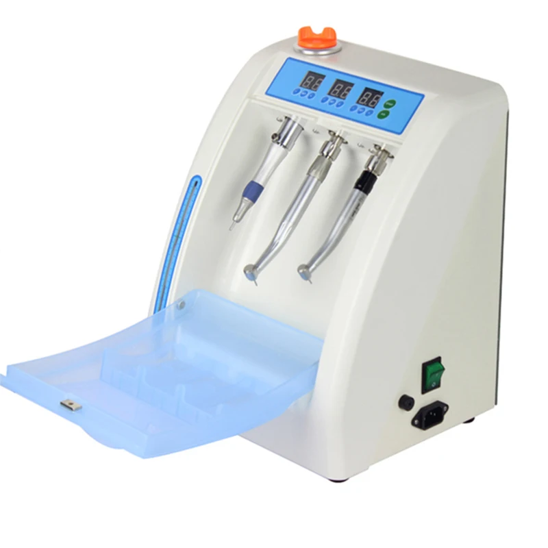 Dental equipment machine maintenance oiling machine oral dentistry high and low   speed machine cleaning oiling machine