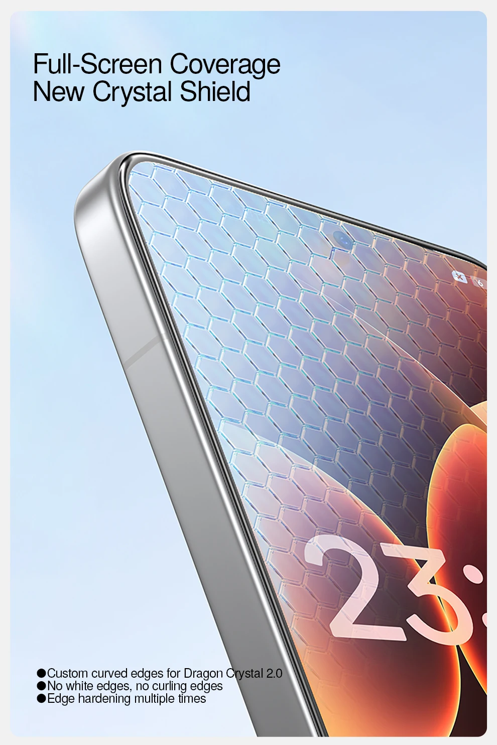 SmartDevil 2 Stück Displayschutzfolie für Xiaomi 17Ultra 17 Pro Max, HD-Hartglasfolie für Mi 17 17 Pro, Anti-Fingerabdruck – Detail 8