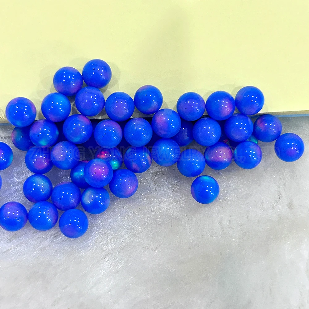 20pcs 50pcs/Lot Opal Beads for Jewelry Making Synthetic Nebula Opal OLP374-389