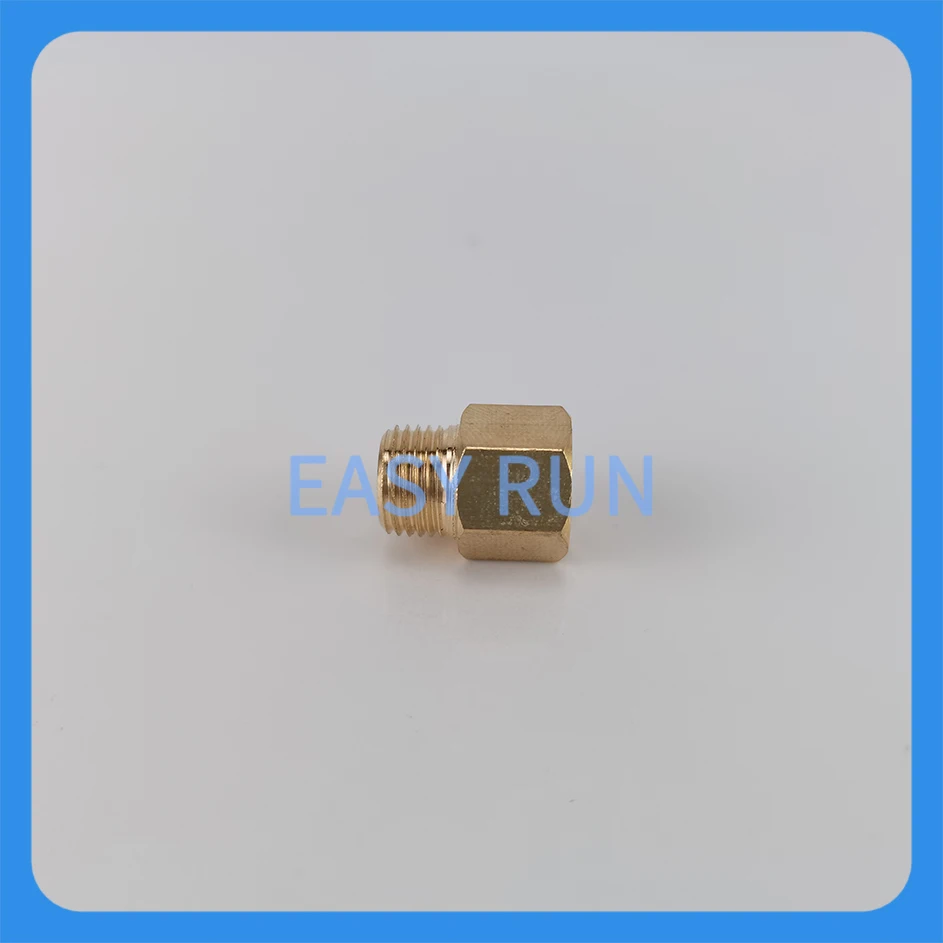 Copper Adapter Internal Thread M14*1 External Thread M10*1 / R1/4 / R1/8 Suitable For 4MM Lubrication Pipe