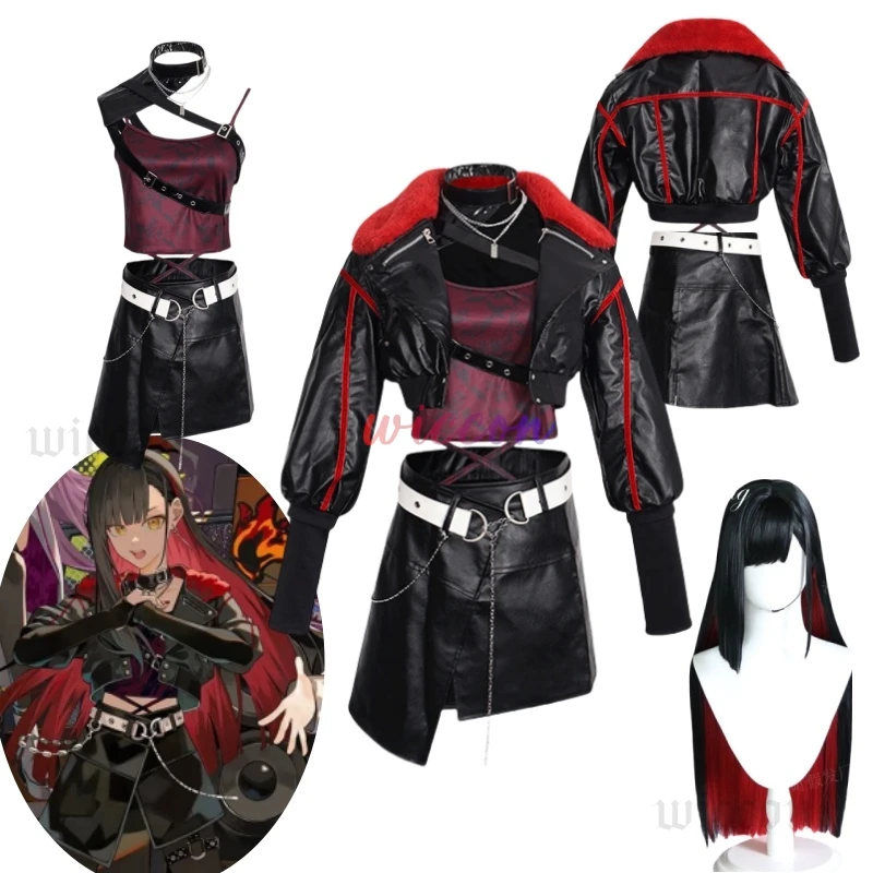 

Shiraishi An Cosplay Costume Game Project Sekai Cosplay Clothing Fancy Party Suit Halloween Uniforms Comic con Party Clothes