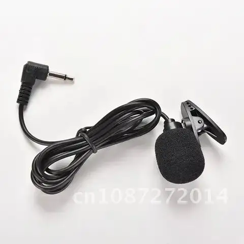 

3.5mm Active Clip Microphone With Mini USB External Mic Audio Adaptor Cable For Go Pro Hero 3 3+ 4 Sports Camera PC Laptop