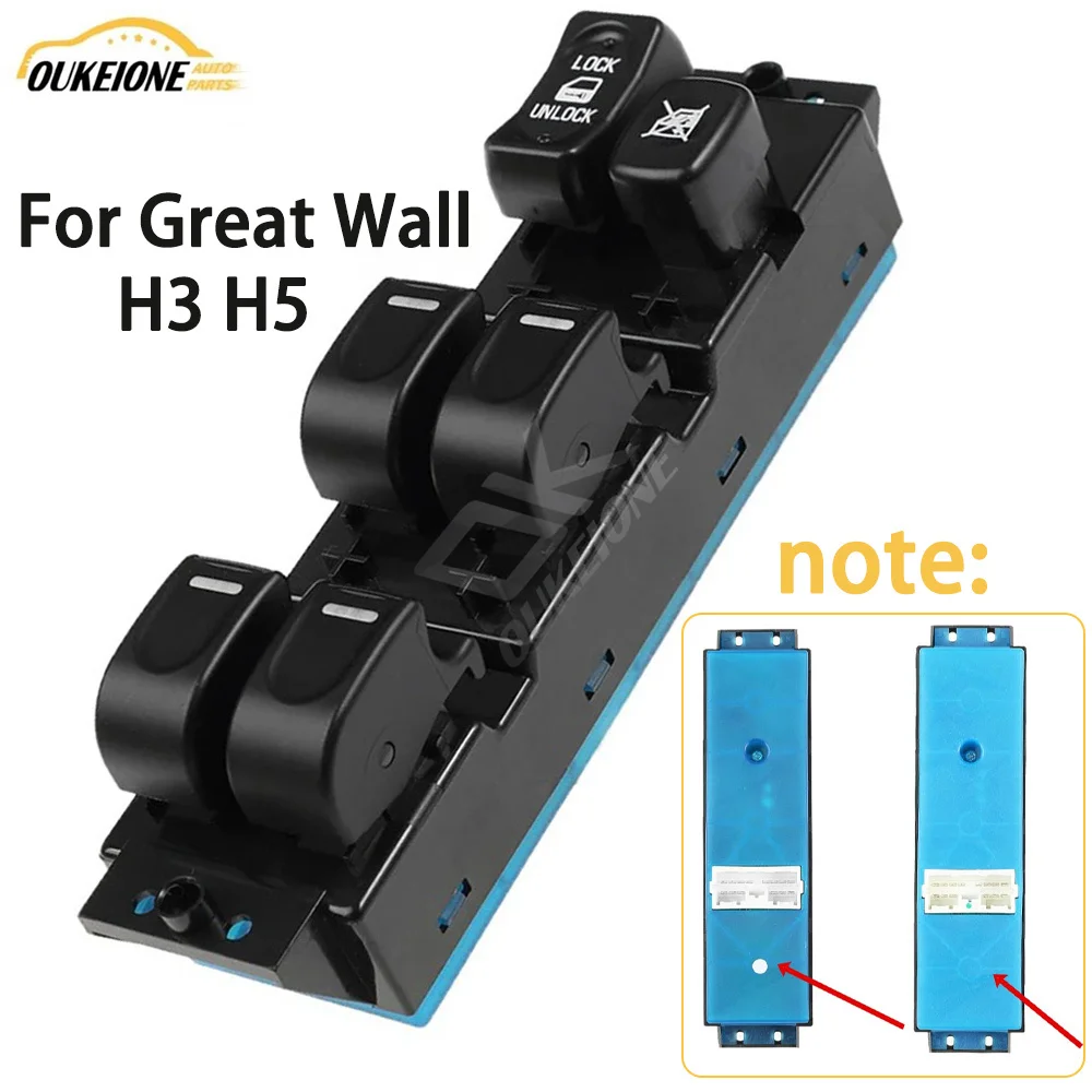 3746500-K80-0089 3746100-K00-C1 Front Left Electric Power Window Control Switch for Great Wall Hover CUV Haval H3 H5 2005-2012