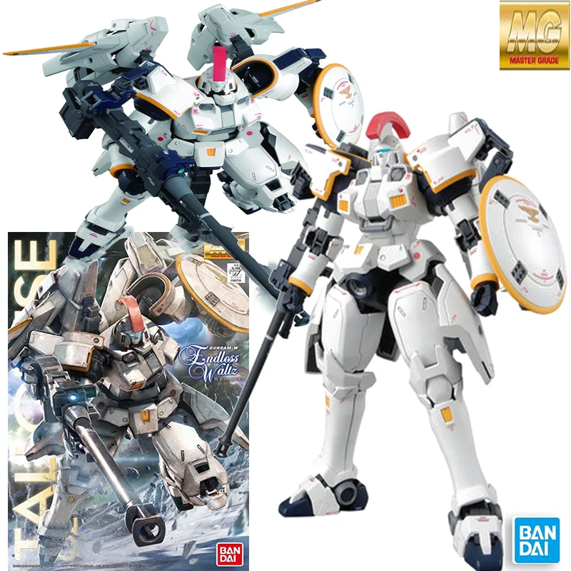 Bandai Originale Gundam Modello Kit Anime Figura MG 1/100 Tallgeese EW Action Figures Da Collezione Ornamenti Giocattoli Regali per I Bambini
