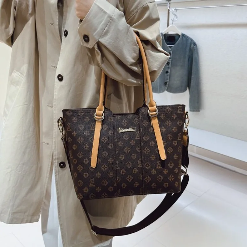 bolsa-de-panales-vintage-de-gran-capacidad-bolso-de-mano-cartera-de-lujo-para-mujer-estilo-ejecutivo-minimalista-textura-Unica