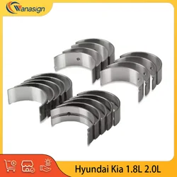 Engine Main Rod Bearings Kit for Hyundai KIA 1.8L 2.0L L4 16V GAS 1.8 2.0 L G4DF G4GF G4GC G4GC-G G4BB G4GB G4GM G4CM 88-24