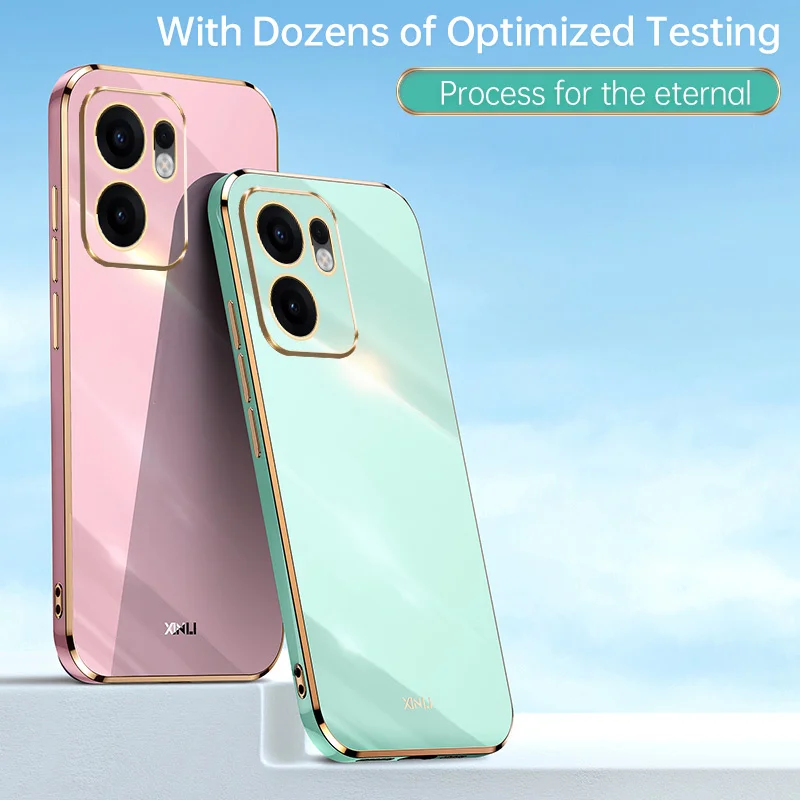 Oppo Reno13 A CPH2699 Hülle, Überzug, Stoßstange, Silikon, TPU, weiche Rückseite, Handyhülle für Oppo Reno 13A 2022, stoßfeste Abdeckung
