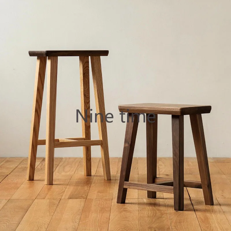 

Outdoor Bar Stool Wooden Chairs Tabourets De Cuisine Stools Round Chair Design White Rattan Shop Taburete Cocina Alto Makeup