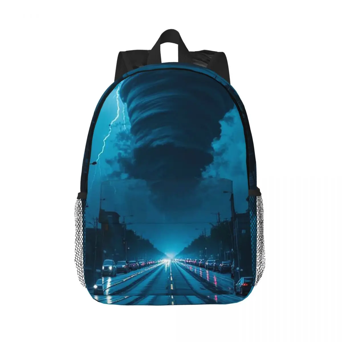 Fantasy World Tornado Apocalypse Backpack Daypack Large Capacity Boys Girls BookBag Shoulder Bags for Men Women Kids School Bag
