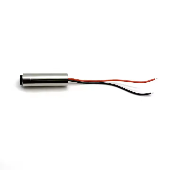 520nm 5mw Dot Laser Module 12x40mm 3-5VDC Glass Lens Adjustable Positioning Laser Diode Module