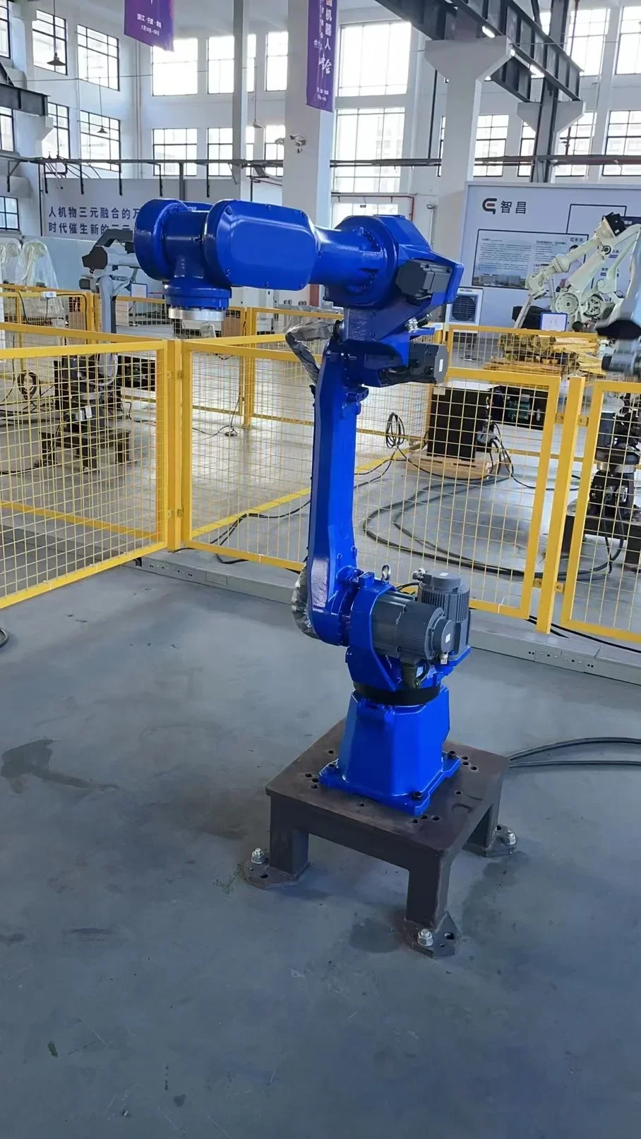 220V 450KG 6 Axis Automatic Industrial Robots Manipulator Arm for Manufacturing and Production Carrying