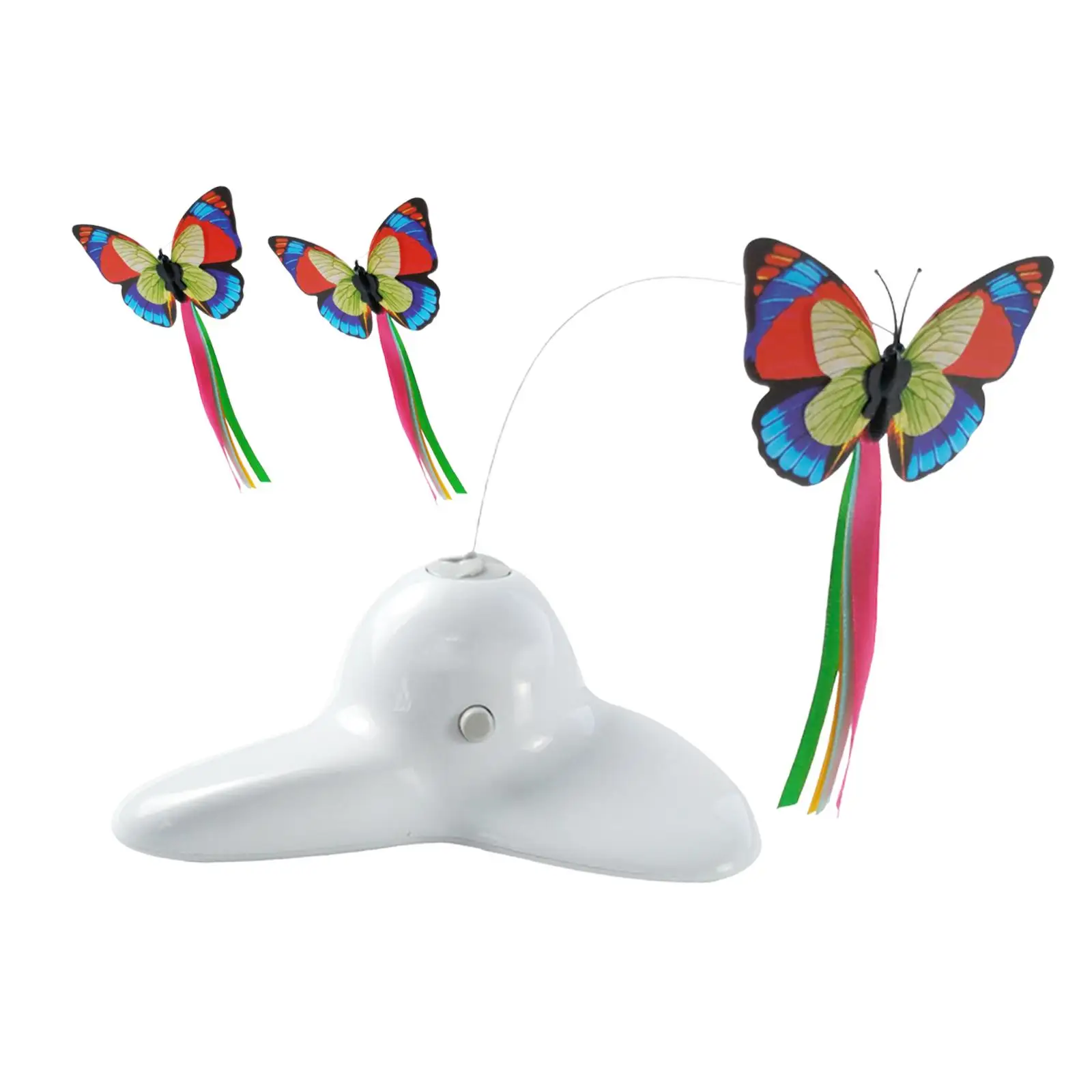Automatic Cat Toy Cat Electric Rotating Butterfly Toys Teaser Stick
