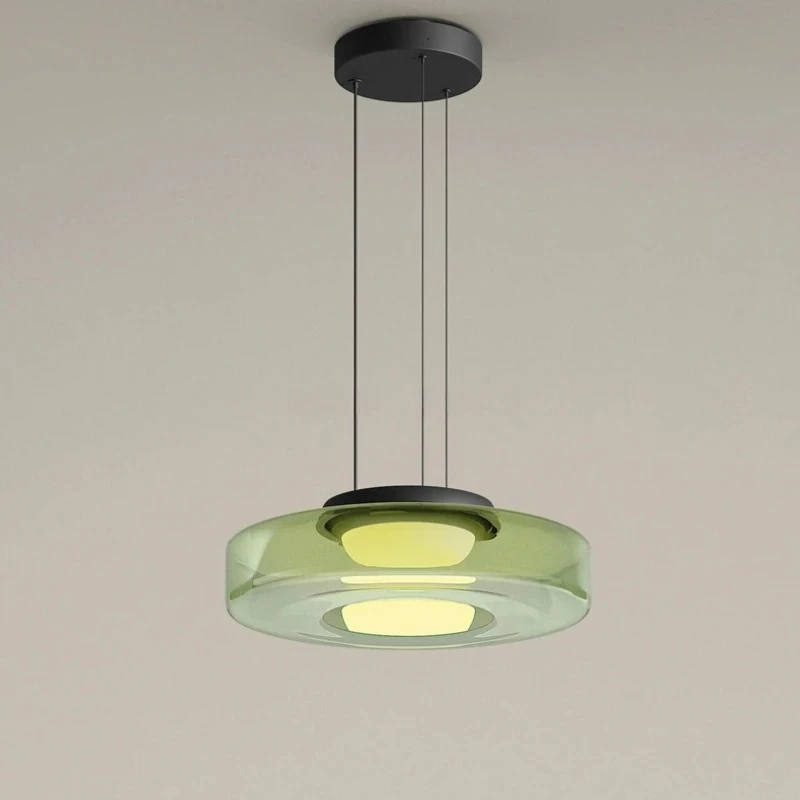 Italian Minimalist Glass Pendant Light Art Creative Modern Decoration LED Chandelier for Home Restaurant Bar Balcony Corridor