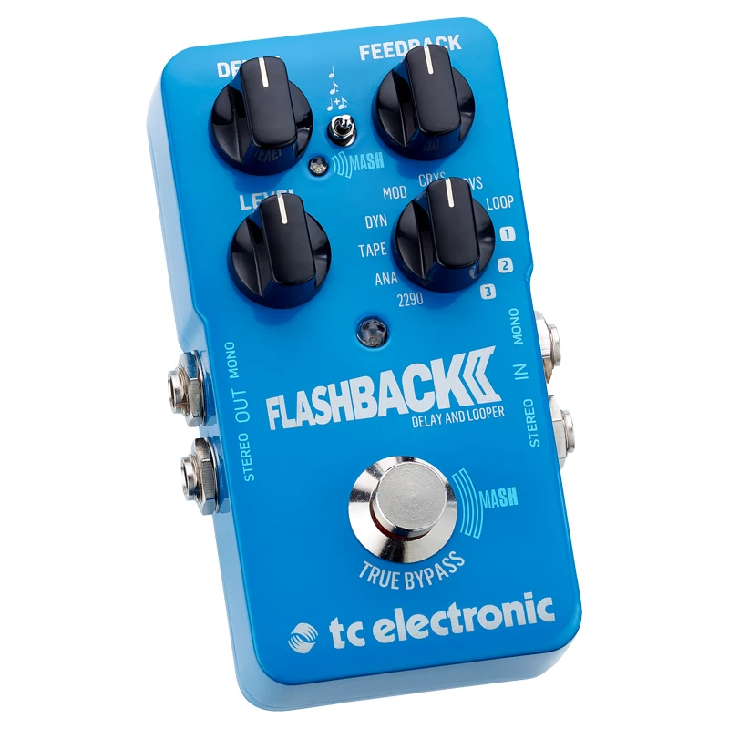 TC ELECTRONICS FLASHBACK 2 DELAY Electric Guitar Bass Distortion Single Block Effect Offers  Guitar Effect
