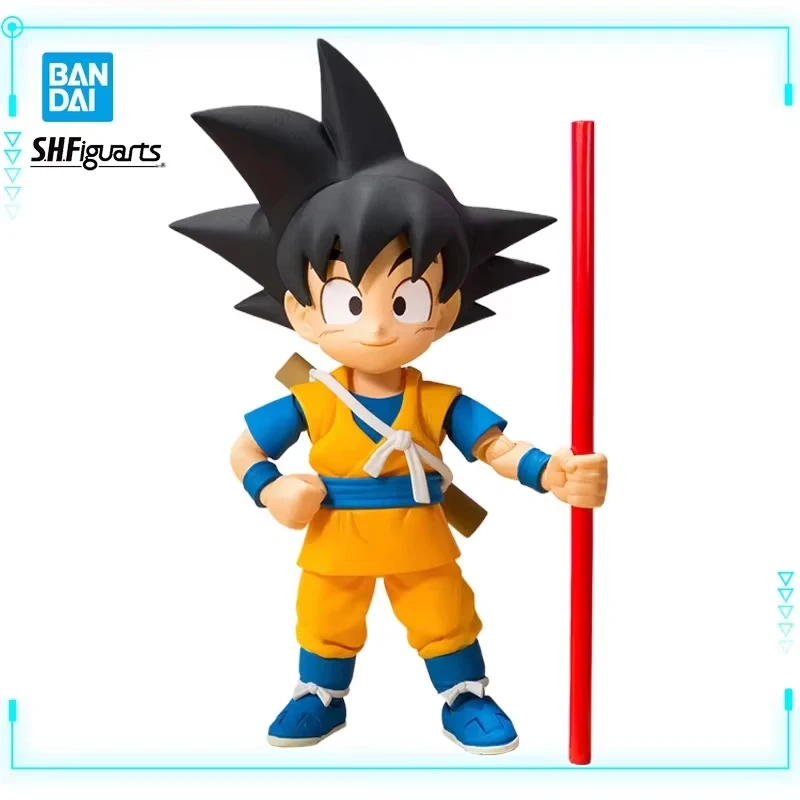 

Bandai Original Genuine Anime Dragon Ball Daima Son Goku Kakarotto S.H.Figuarts Mini 7cm Collections Model Action Figures Toys