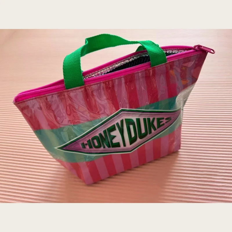 بكين فيلم بارك ماجيك أكاديمية العسل ديوك اللون حجب معزول حمل حقيبة الغداء الحرارية هدية للطلاب تذكارية