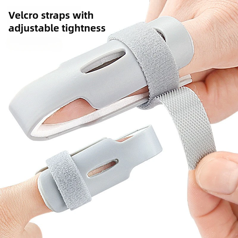 One Piece Finger Fixed Splint Fixed Support Device,Five Finger Fixed Splint Trainer,Finger Sleeve