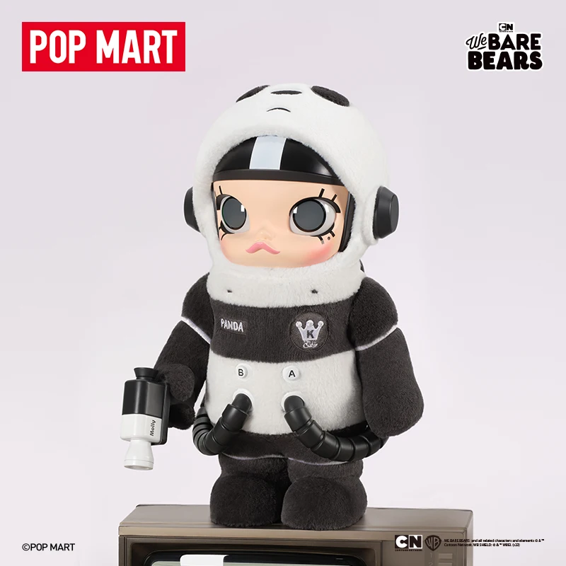 

New Original Popmart Mega Space Molly 400% Naked Bear Blind Box Decoration Collectibles Mystery Box Birthday Surprise Gift
