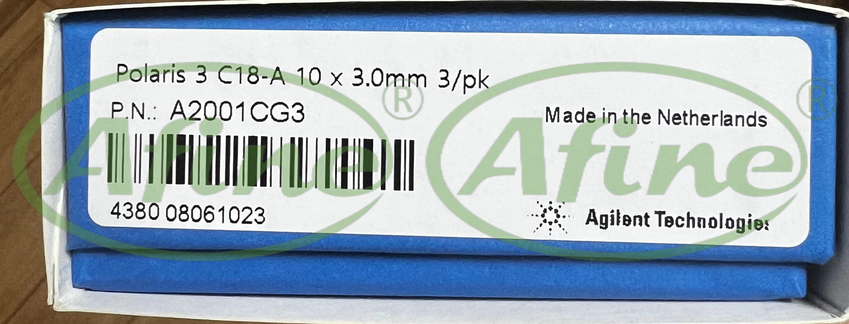 

AFINE Agilent A2001CG3 Polaris C18-A Chromsep Guard Cartridge, 180 Å, 3 µm, 10 x 3.0 mm, 3/pk