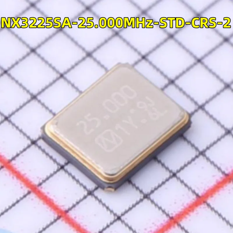 10 pcs brand-new NX3225SA-25.000MHz-STD-CRS-2 25MHz ±15ppm 8pF crystal vibration