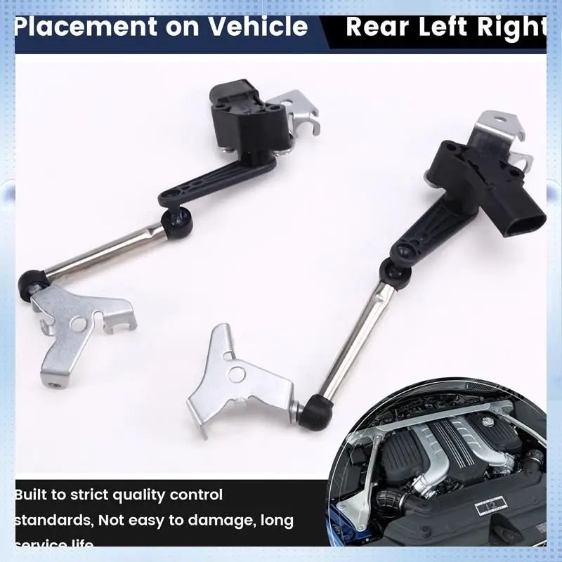 

NEW-1Pair Rear Height Level Sensor Bracket 971616571 971616572A For Porsche Panamera 971 Bentley Continental GT 2018-2024