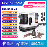 Lubluelu V8 800W Hot Water Carpet Cleaner 60°C Deep Clean Pet Stains 15kPa Strong Suction 5M Long Power Cord 1.75L Tank