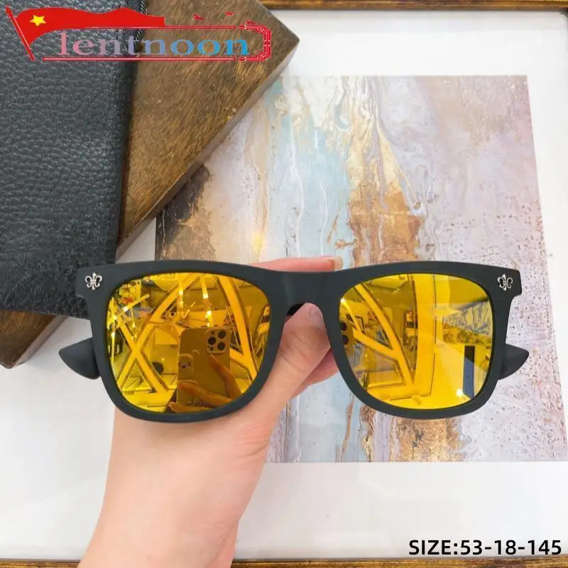 

New Men Sunglasses Women Luxury Brand Designer Acetate Punk Classic Retro Personality Trend Outdoor Sun Glasses UV400
