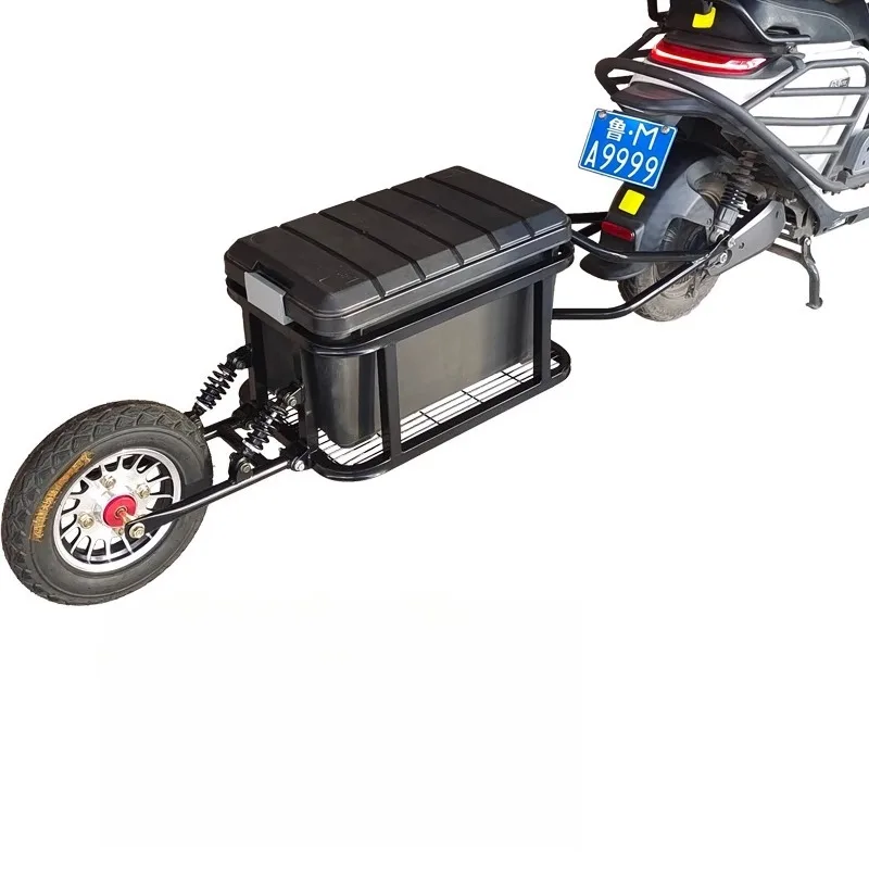 

Bike Anti-rollover Trailer Durable Wear-resistant Anti-slip Shock-resistant Unicycle Bicycle Luggage Carrier Bicycle Accessories