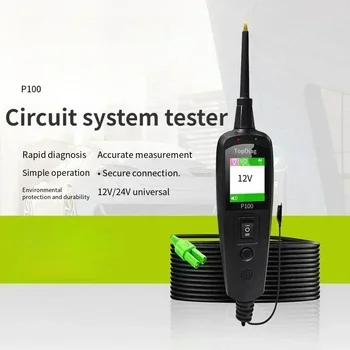 P100 scanner 12V car truck power scan electric circuit tester probe car battery tester automotive tool PK PS100