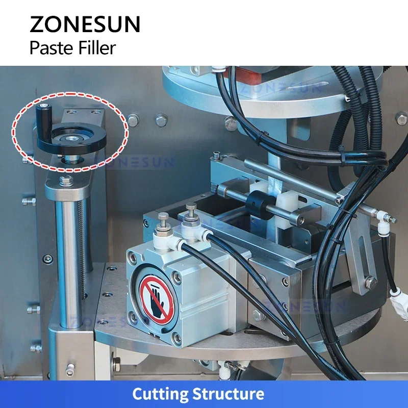 ZONESUN ZS-FS05 Automatic Gel Filling Sealing VFFS Packaging Machine for Sachets