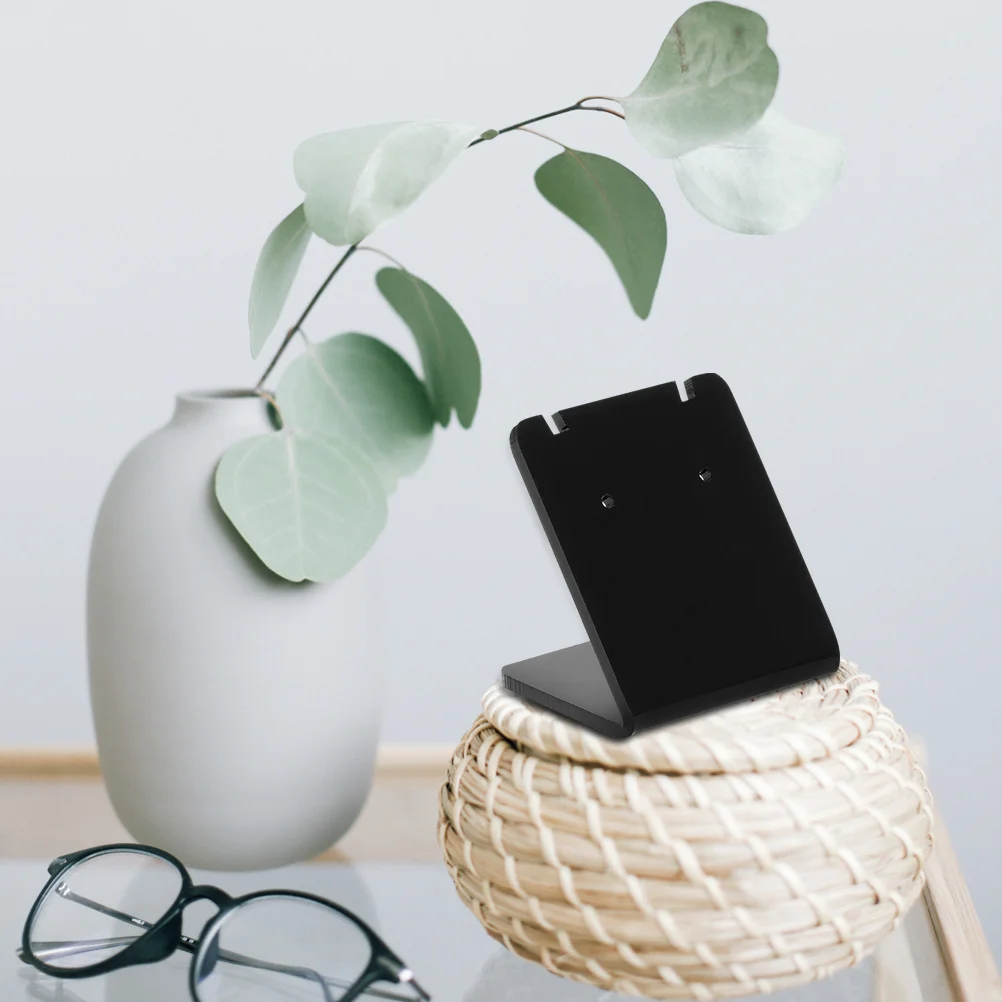 10 قطعة حامل عرض قلادة القرط حامل مجوهرات أكريليك منظم ديكور متعدد الاستخدامات حامل عرض المجوهرات