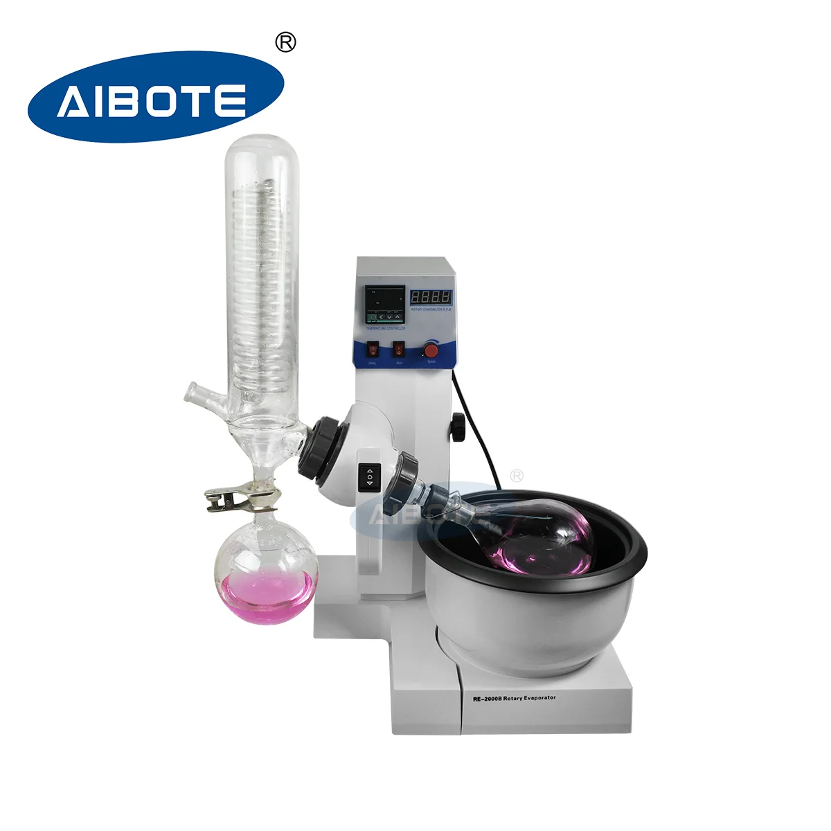 Digital Laboratory 2L Vacuum Condenser Rotary Evaporator