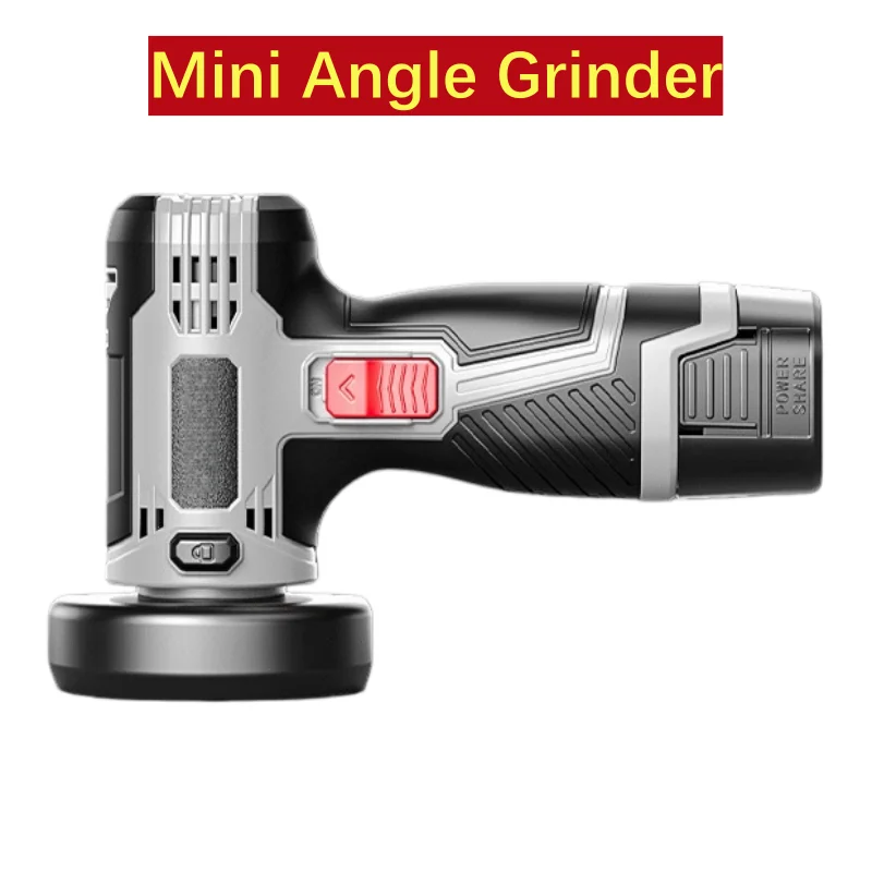 Mini Angle Grinder Lithium Battery Large Amount Household Small Grinder Multi-Function Cutting Machine Seam Clearing Machine