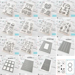 2024 Metal Cutting Dies and stamp For Scrapbooking Practice Hands-on DIY Album Decor Card Craft Dies