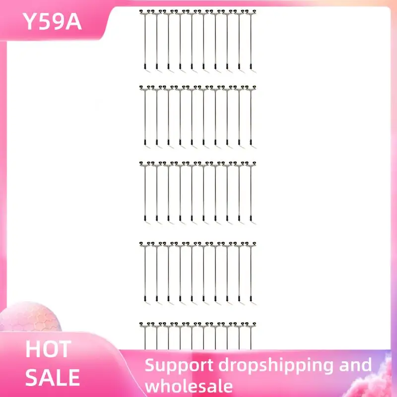 

Y59A 50 шт. 2 светодиодные уличные фонари в масштабе 1:100, уличный фонарь, пейзаж, мини-ламповый стол для песочного стола, модель 2