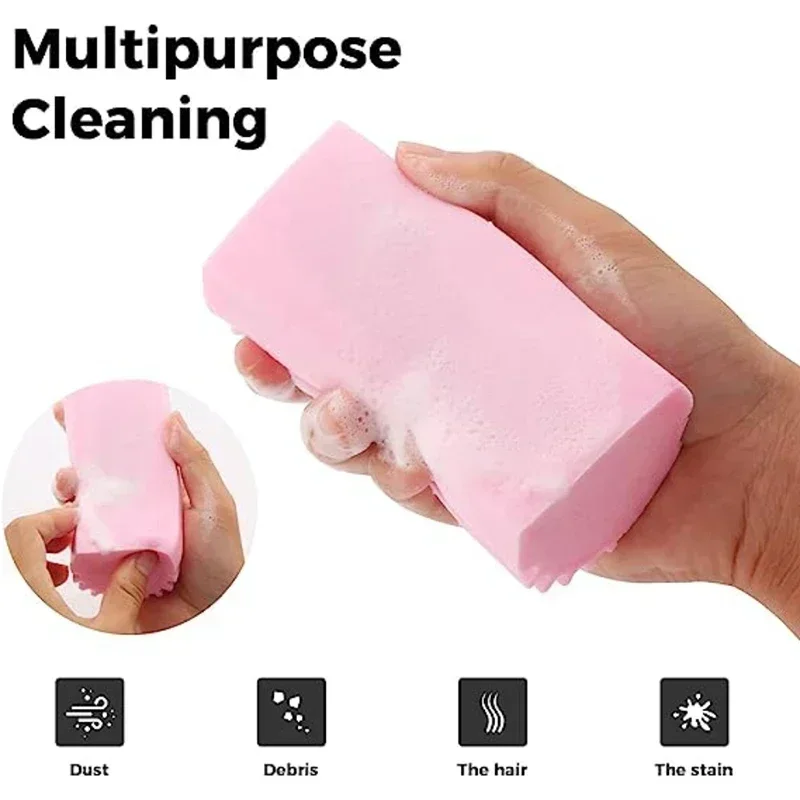 Magical Dust Cleaning Sponges PVA Sponge Damp Clean Duster Sponge for Blinds, Glass,Baseboards,Radiators,Window Track Grooves