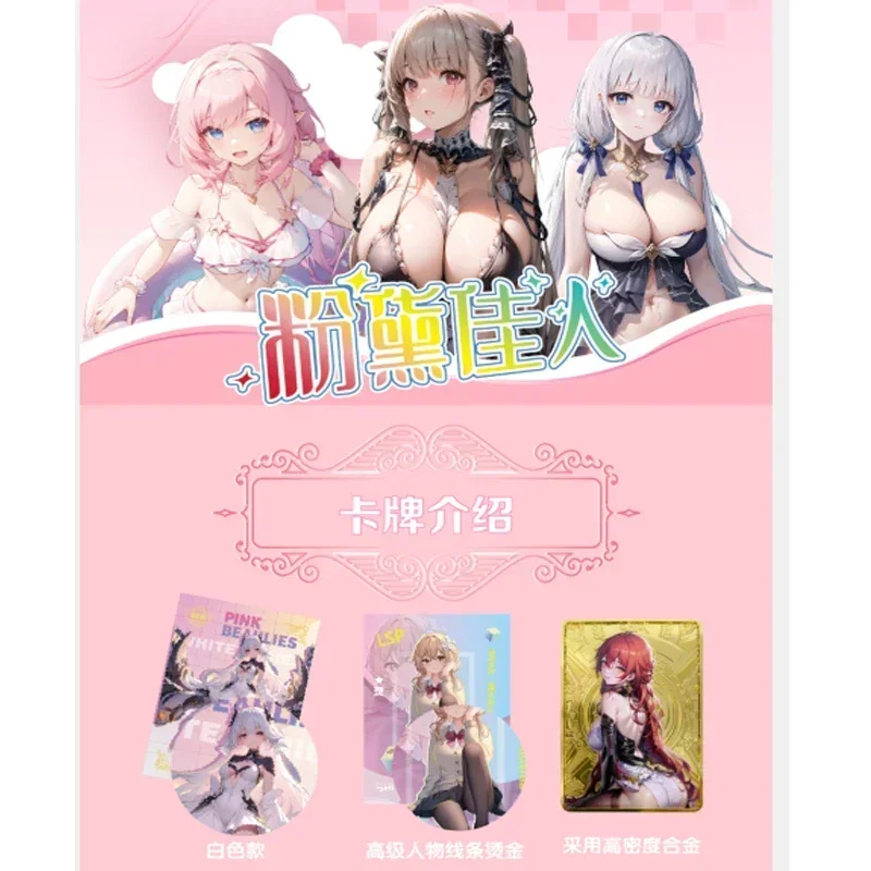 Goddess Story Waifu Cards Anime Project Maiden Girl Party Swimsuit Bikini Feast Booster Box Kids Doujin Toys And Hobbies Gift