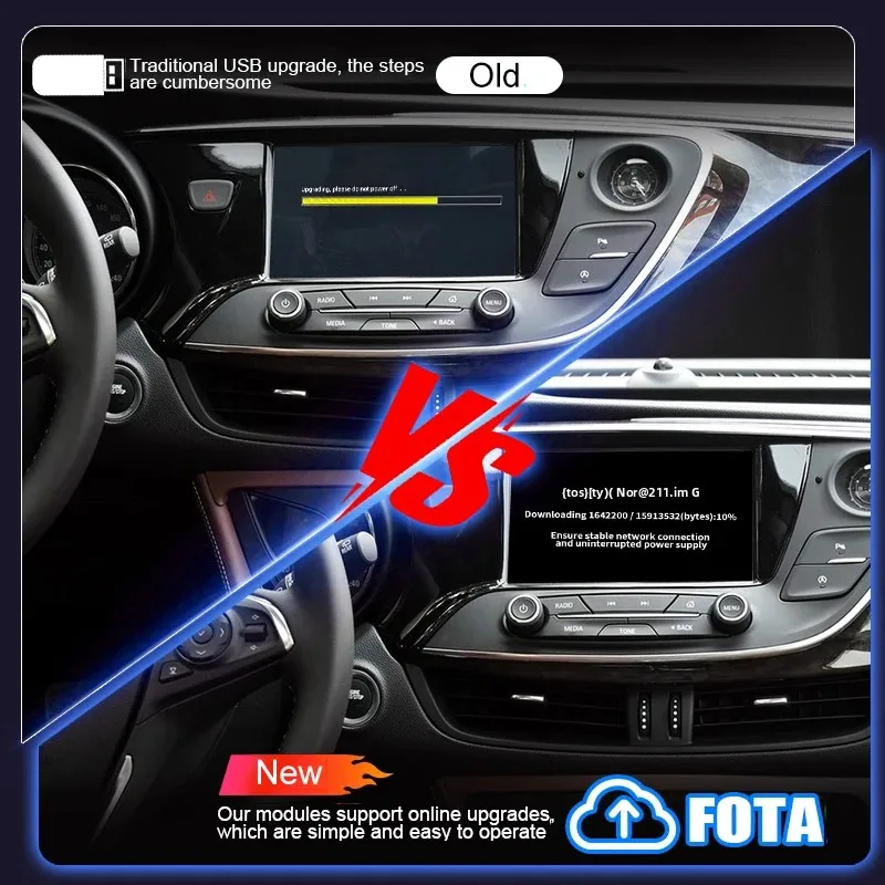 محول CarPlay اللاسلكي لـ Buick Envision 2014-2019 ترقية شاشة OEM مع التكامل التلقائي اللاسلكي Android #5