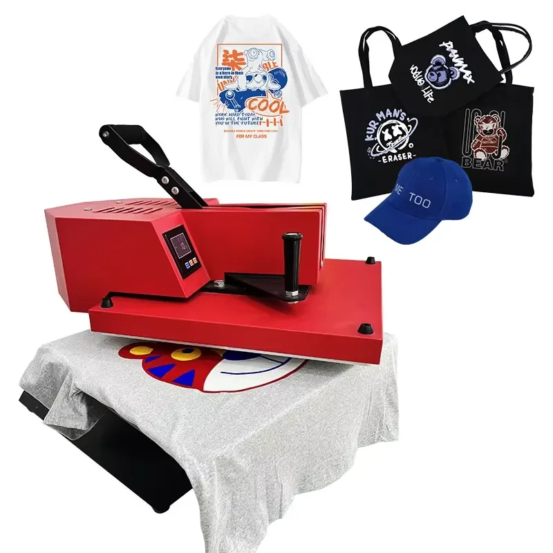 Factory Directly Price Digital T-shirt Printing 38*38cm Swing Away Heat Press Transfer Machine for Garment