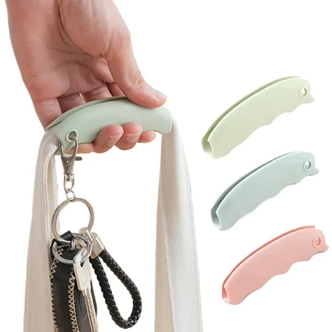 

5pc Silicone Bag Carrier Grip Handle - Comfortable Anti-Slip Shopping Holder - Lightweight Grocery Bags Organizer (1pc)