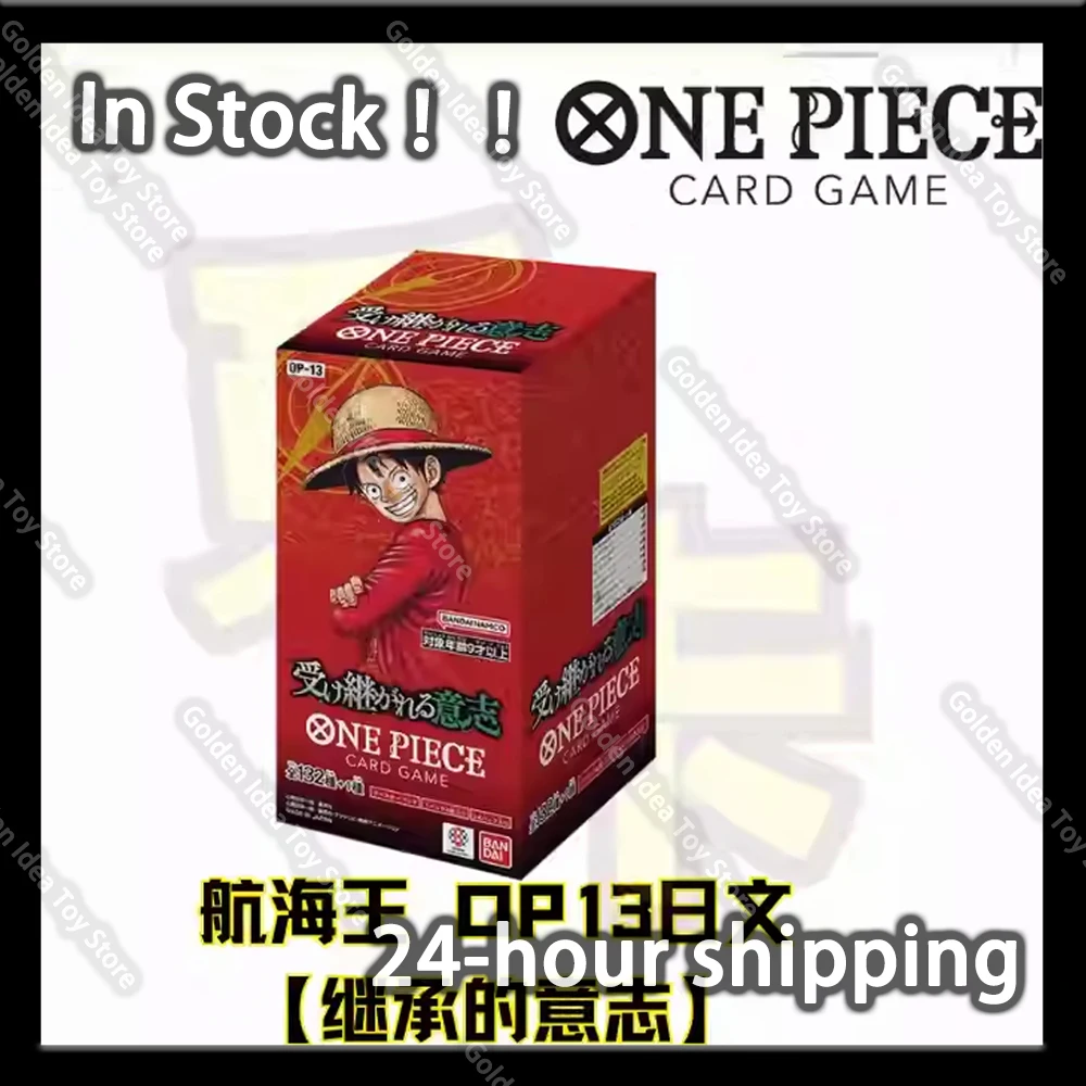 

В наличии оригинальная коробка-бустер в стиле аниме Bandai One Piece OP13, пробуждение новой эпохи Tcg, японские запечатанные коллекционные карты, игрушка в подарок