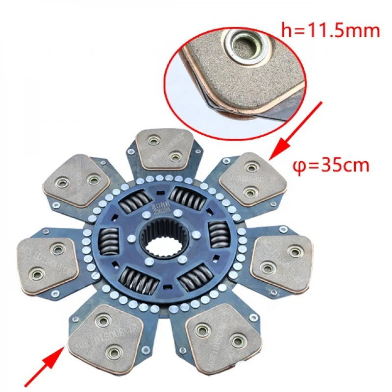 Long life：TG4S211010016 Master/Slave moving disc For Foton Lovol agricultural machinery & equipment Farm Tractor parts