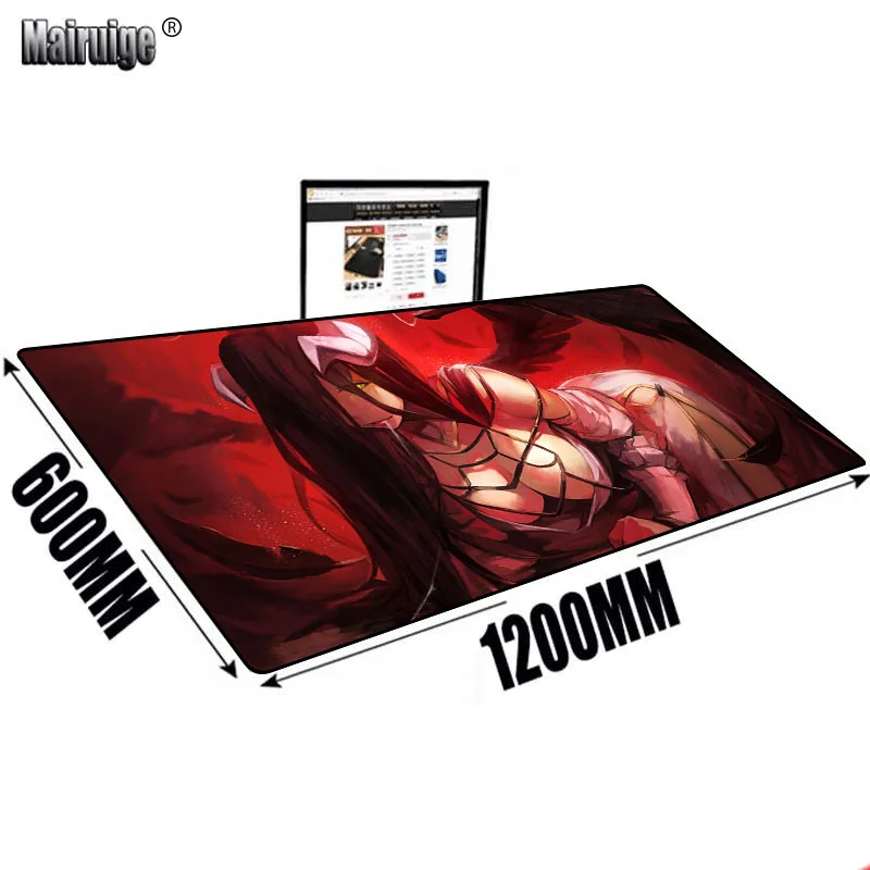 

Mouse Pad Large XXL Gaming Mousepad for Computer Keyboard Desk 120x60cm Overlord Home Office Laptop Desk Mat Table Mat Pc Gamer
