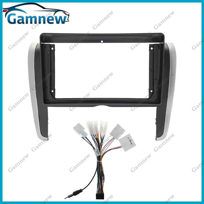9 Inch Car Radio Fascias Frame Cable For Toyota Premio Allion 2007-2017 Stereo Android Dashboard Kit Face Plate Frame Fascia