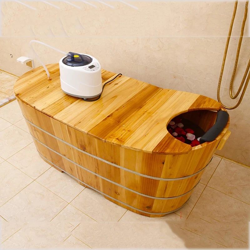 Whirlpool Outdoor Small Bath Tub Adult Outdoor Hot Tub Newborn Portable Tub For Bathroom Vasca Da Bagno Bathroom Products GGY07